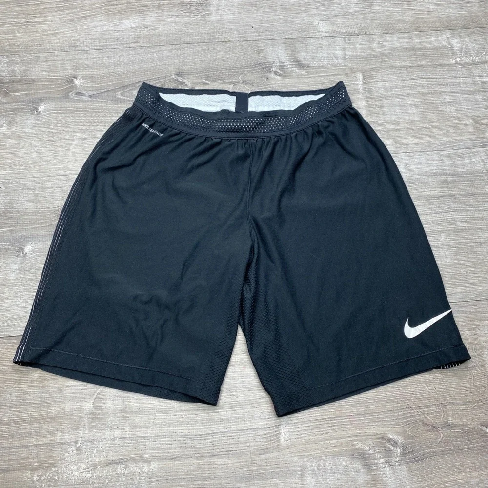 Nike AeroSwift Shorts Mens Small Black Running Athletic Performance 725872-011